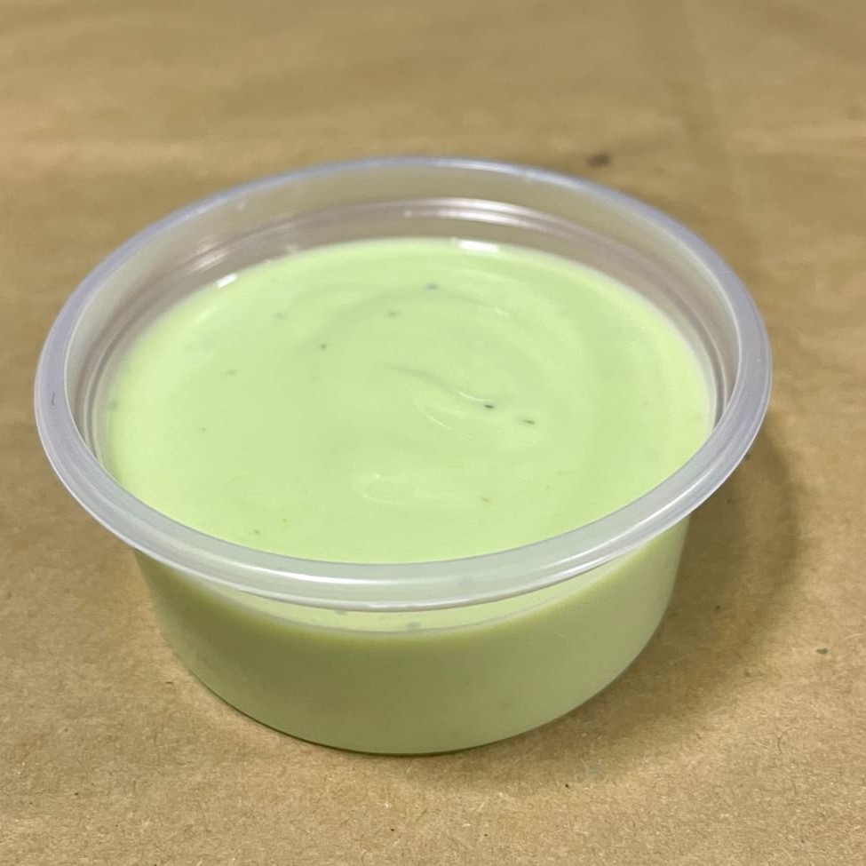 Deliciosa maionese verde temperada 60ml.