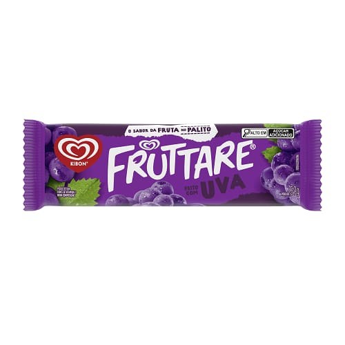 Fruttare Uva é único! Traz a experiencia genuína da uva, saboroso e geladinho. Um clássico com um sabor refrescante da fruta no palito e inconfundível!