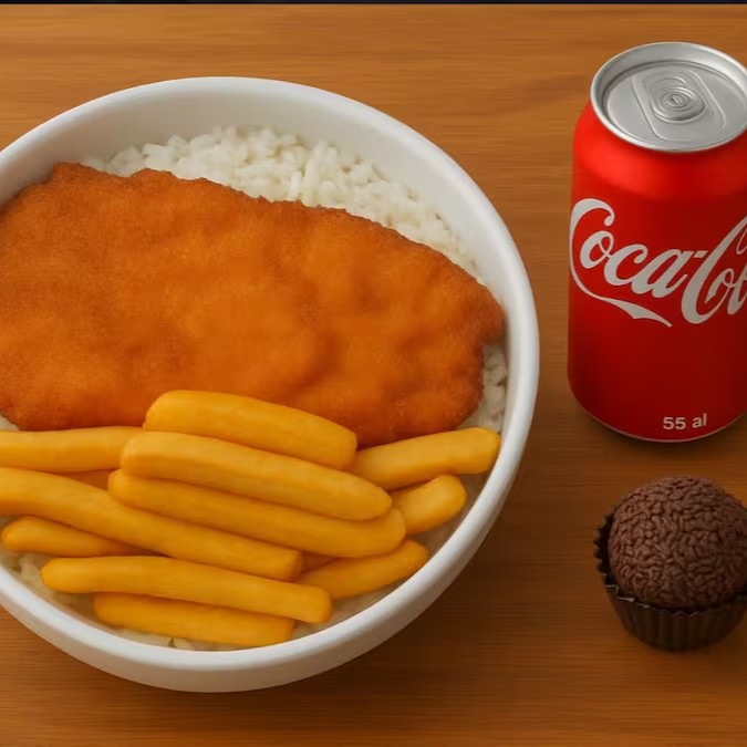 Escolha sua marmita, leve junto um refrigerante e um docinho para ser aquela sobremesa depois do almoço!