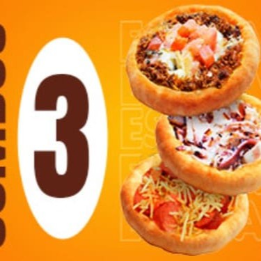 5 Esfihas de Carnes  5 Esfihas de Queijo  5 Esfihas de Calabresa  3 Esfihas de Chocolate