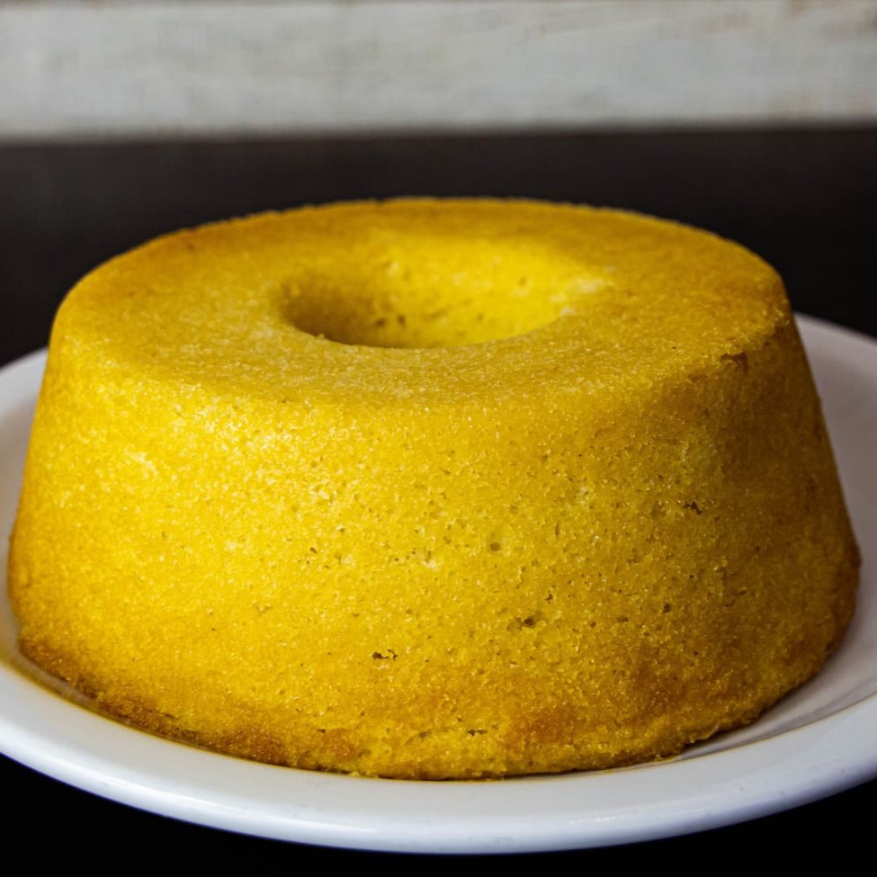 Delicioso bolo de laranja