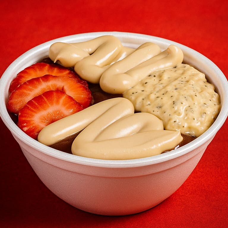 Açaí Ninho Trufado (Grande 1l) + 6 Complementos