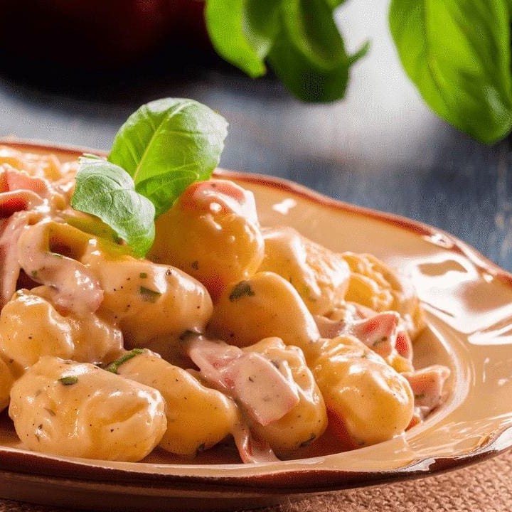 Neste delicioso Molho Rosé de 400g (200g de massa + 200g de Molho), temos o equilíbrio perfeito entre a acidez do tomate e a cremosidade do creme de leite. Um clássico entre os molhos tradicionais, ele acrescenta uma camada rica e aveludada a qualquer prato. Seu sabor é realçado pela combinação harmoniosa dos ingredientes, resultando em uma experiência gastronômica inesquecível. Com uma consistência suave e um sabor que agrada a todos, este molho tornará suas refeições mais especiais e memoráveis. #massa  #espaguete  #comida  #brasileira  #italiana  #point  #farfalle  #fettuccine  #talharim  #fusilli  #sucos  #polpa  #refrigerantes  #penne  #cupom  #marmita #pasta #nhoque #gnhocchi #capeletti  #ravioli  #massas frescas # #delivery #promoção #desconto #cupom #bebida #coca #spaghetti #janta #promoção #promocao #barato #coca #gratis #frete #delicia