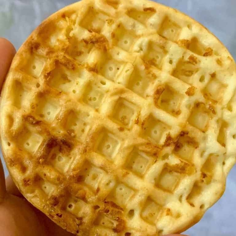 Unidade do delicioso Waffle de pão de queijo