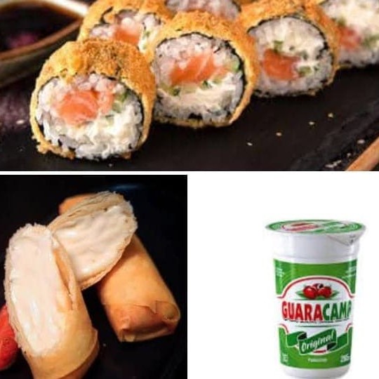 12 Hots Filadélfia Salmão 3 Harumakis Galak 1 Guaracamp