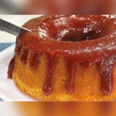 Feito com adoçante culinário e coberto com Goiabada diet, resultando numa combinação perfeita