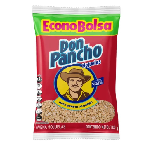 AVENA DON PANCHO EN HOJUELAS *180G