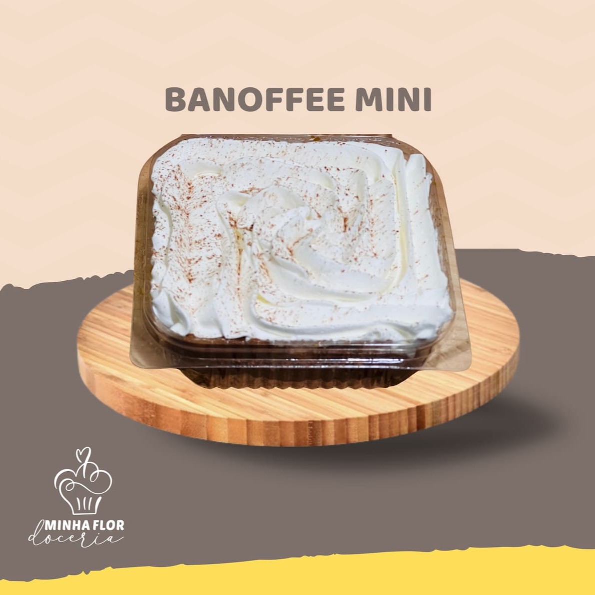 Na medida certa pra você não passar vontade. Massa fofinha, recheio de banana com canela, uma camada generosa de doce de leite e cobertura de chantilly leve e cremosa daquele jeitinho que só a gente sabe fazer. Achou que tinha acabado? Que nada! É sobremesa com afeto, sabor e aquele toque irresistível que faz pedir de novo. Corre que essa belezinha some rapidinho!