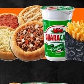 Sabores: Presunto,calabresa,mista e queijo musarela. Doce: Chocolate e doce e leite.