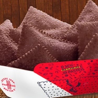 Porção de 12 pastéis jr (tamanho 6,5 x 5 cm) nos sabores a sua escolha (entre: banana, chocolate ou misto)