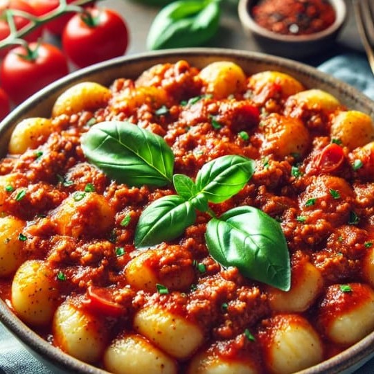 Gnocchi macio e saboroso, servido com molho bolonhesa caseiro, perfeito para compartilhar. Completo com uma deliciosa sobremesa para a família toda!  Comida Italiana, Massas Artesanais, Culinária Italiana, Penne, Espaguete, Gnocchi, Risoto De Salmão, Polenta Italiana, Frango Parmegiana, Salmão Grelhado, Batata Frita, Coca Cola, Guaraná Antártica, Entrega Gratis.
