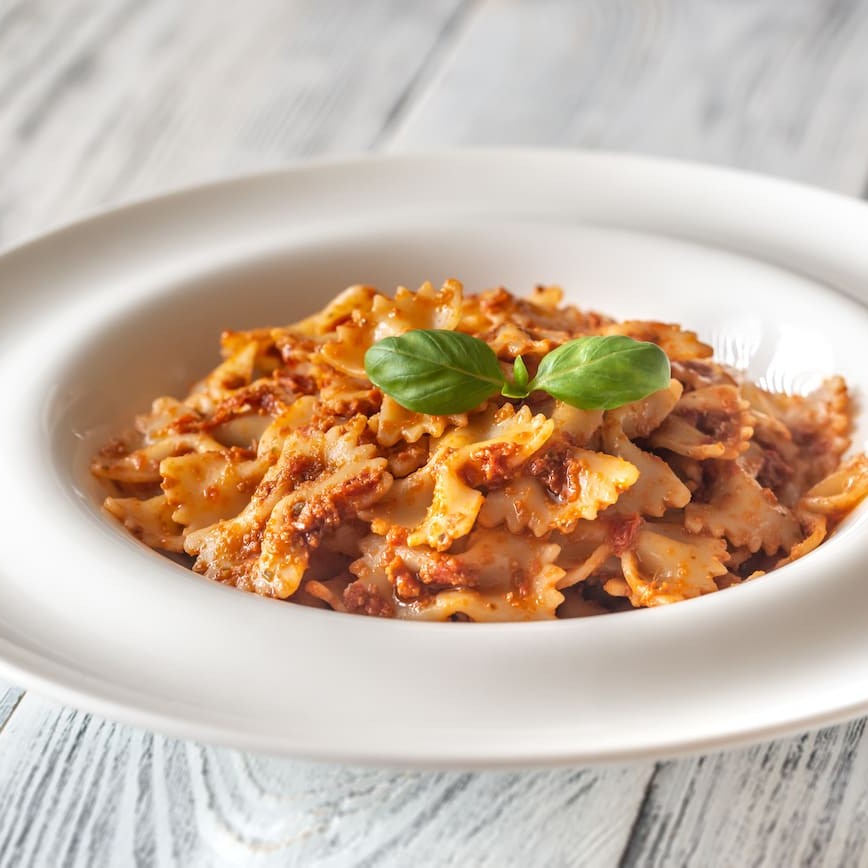 Com molho à sua escolha