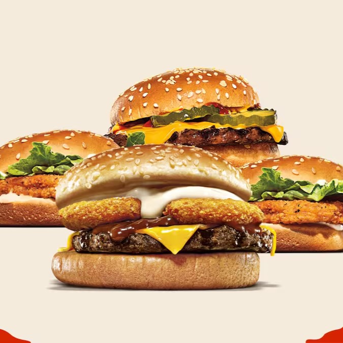 Escolha 4 sanduíches entre: Rodeio, Cheeseburger, Chicken Jr e Cheddar Jr.