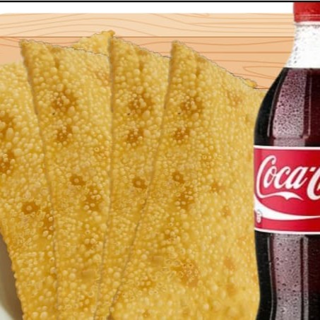Que tal montar seu pastel do jeito que você mais gosta? Aqui você pode! Pastel de 20cm, montado e frito na hora. Crocante e quentinho do jeito que você gosta. É de dar água na boca... 04 pasteis + 01 Coca-Cola