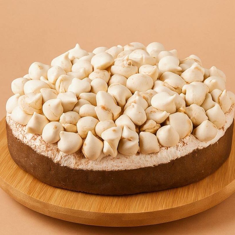 A Mini Skynut é uma verdadeira experiência gastronômica. Com uma base de biscoitos de chocolate crocantes, ela é generosamente coberta por um creme de avelã sedoso e irresistível. Em cima dessa camada, encontram-se morangos frescos, oferecendo uma combinação perfeita entre o doce e o cítrico. O prato ainda é complementado com nosso chantilly caseiro e uma generosa quantidade de cacau polvilhado. P