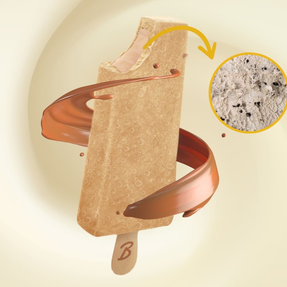 Paleta mexicana de doce de leite recheada com creme de cookies'n cream. Porção de 115g (1 unidade). Alérgicos: contém leite, contém lactose. Por ser uma linha de produção compartilhada, contém glúten.