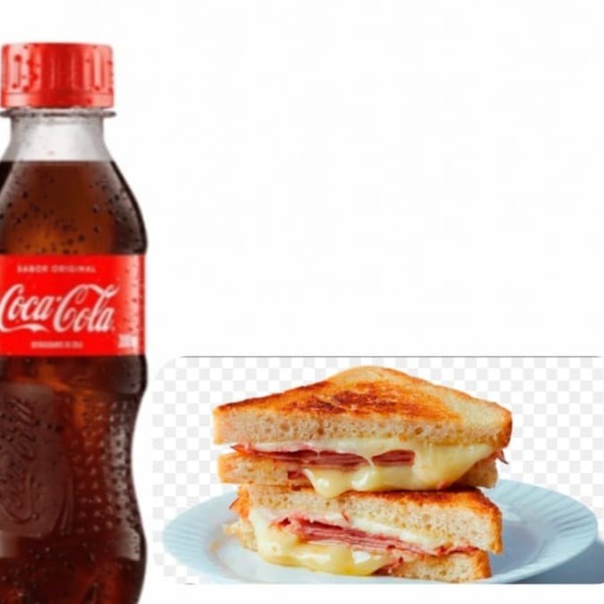 Pão de forma plusvita Coca cola gelada