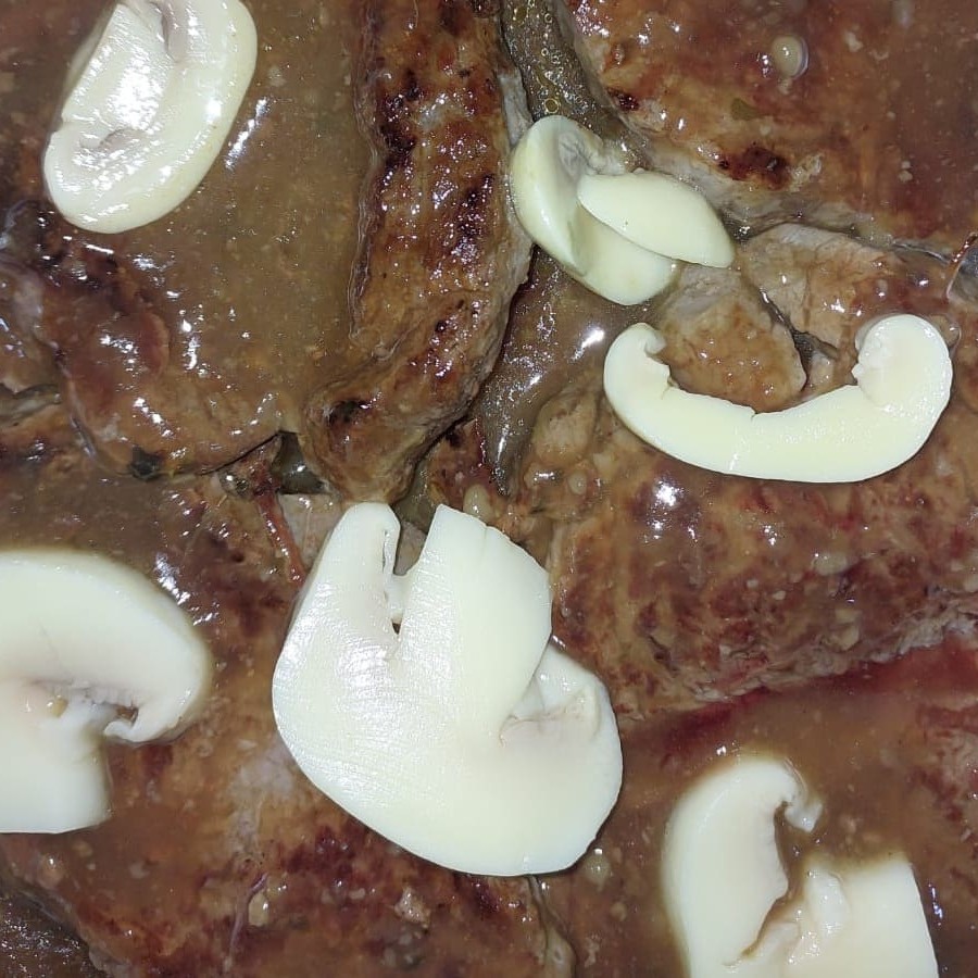 Arroz a piamontese e fritas