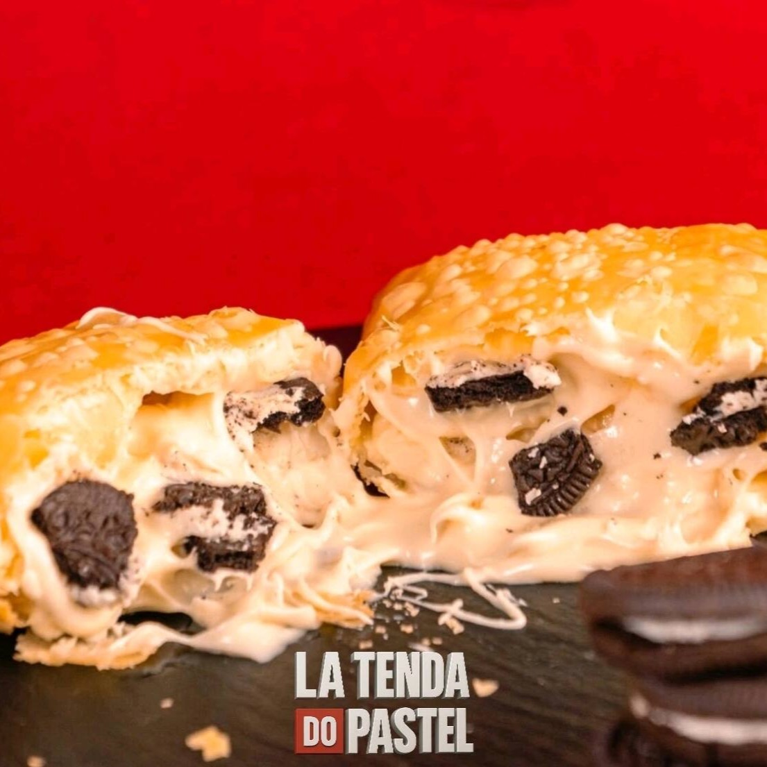 Biscoito Oreo Original crocante com chocolate branco super saboroso