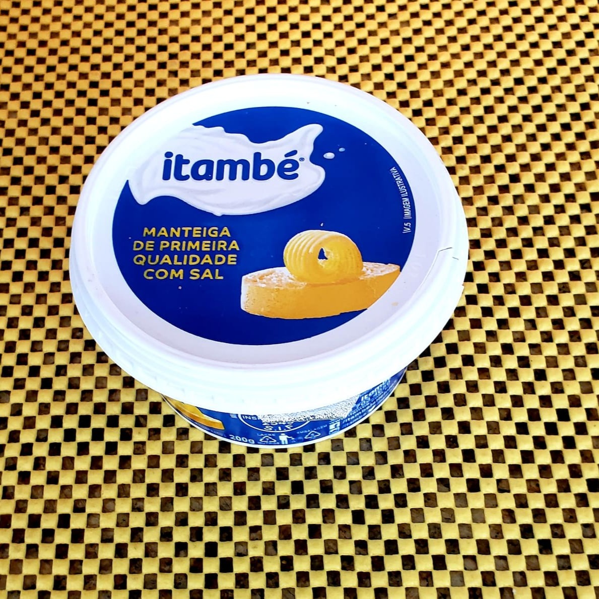 Manteiga pote ou tablete itambe 200gr obs o que tiver disponivel para entrega