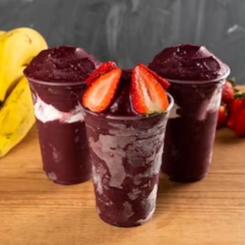 Os complementos selecionados serão para todos os copos *(qualquer alteração escreva nas observações) Açaí Ou Sorvete no copo Adicionais de chocolates e biscoitos são a parte