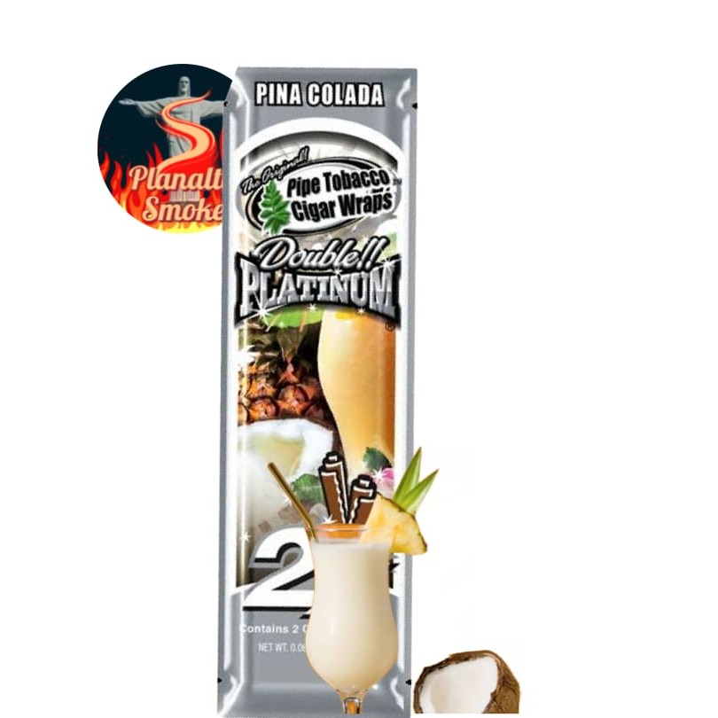 Que a Blunt Wrap é especialista em sabores incríveis você já deve saber, mas a versão Pina Colada é uma verdadeira obra de arte que encanta todos que estão em busca de novos sabores. Misturando o adocicado do coco com o cítrico do abacaxi, o resultado é uma blunt com sabor tropical que encanta. É o sabor ideal para combinar proporcionar a você uma sessão sem igual. Seja para usar sozinho ou na companhia de bons amigos, ela vai te surpreender e oferecer um aroma delicioso no ambiente.