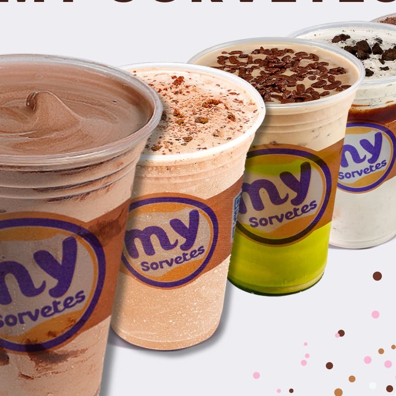 Delicioso Milk Shake feito com itens selecionados para você!