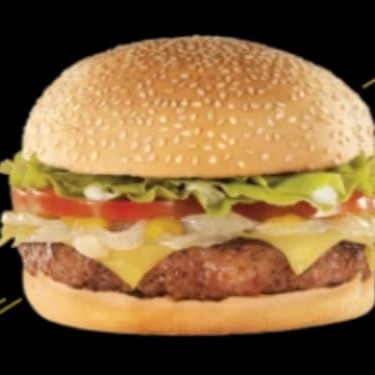 Pão, Alface, Ketchup, Maionese, Carne e Queijo Mussarela