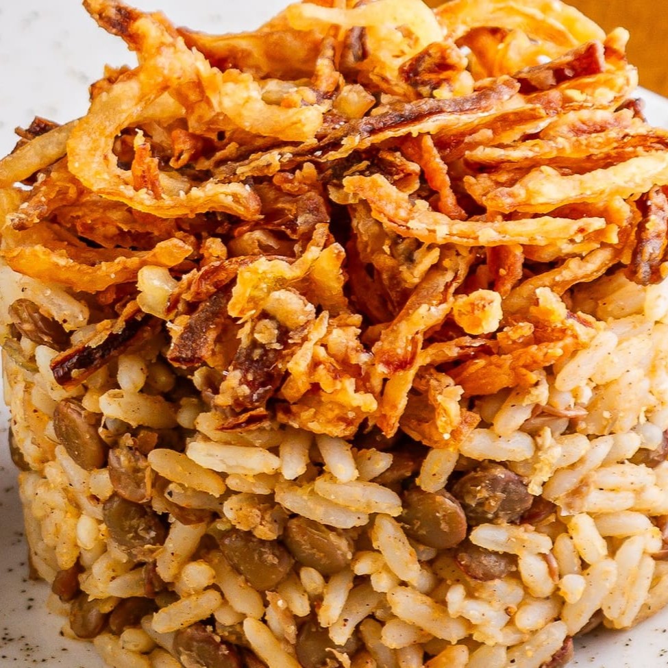 Mujadara de 150 gramas (arroz com lentilha)