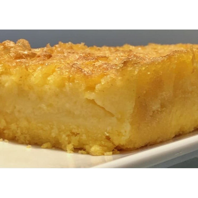 Bolo cremoso de milho