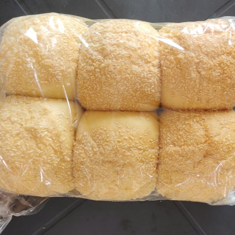 Pão brioche  em massa fina pacote com 6 unid.
