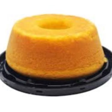 Delicioso bolo redondo de laranja. Aproximadamente 450g.