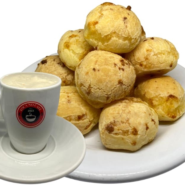 Combo Delícia Quente  5 Pães de Queijo macios e douradinhos, servidos com 100ml de chocolate quente Alpino, cremoso e marcante. Uma combinação perfeita de sabor mineiro com o toque irresistível do chocolate!