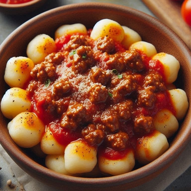 Delicado gnocchi de batata servido com molho bolonhesa caseiro, acompanhado de uma sobremesa irresistível. Uma combinação saborosa e completa!  Comida Italiana, Massas Artesanais, Culinária Italiana, Penne, Espaguete, Gnocchi, Risoto De Salmão, Polenta Italiana, Frango Parmegiana, Salmão Grelhado, Batata Frita, Coca Cola, Guaraná Antártica, Entrega Gratis.