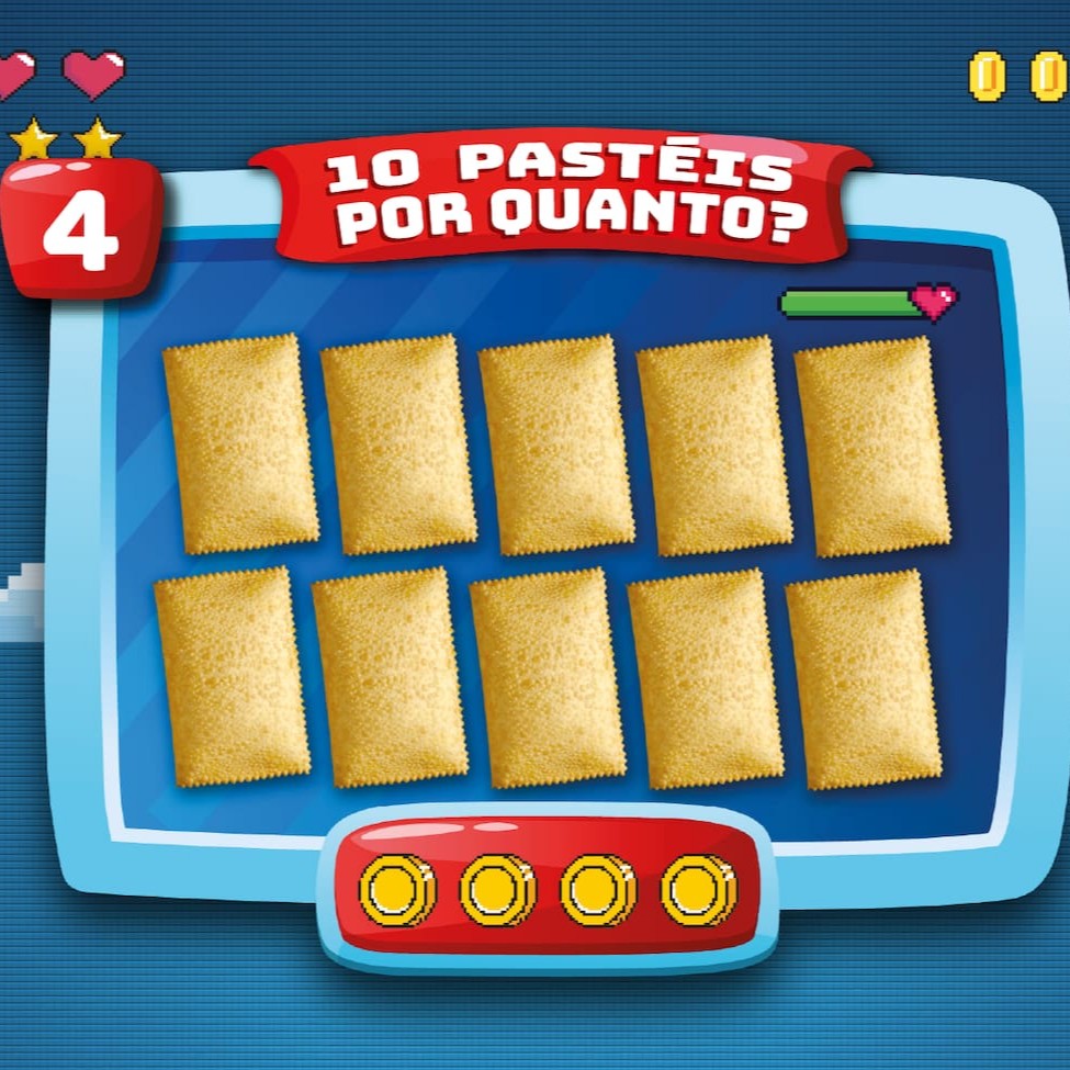 Esse combo mata qualquer fome! São 10 deliciosos pastéis mini nos sabores carne, queijo, banana ou chocolate (Tamanho 10 x 7 Cm)