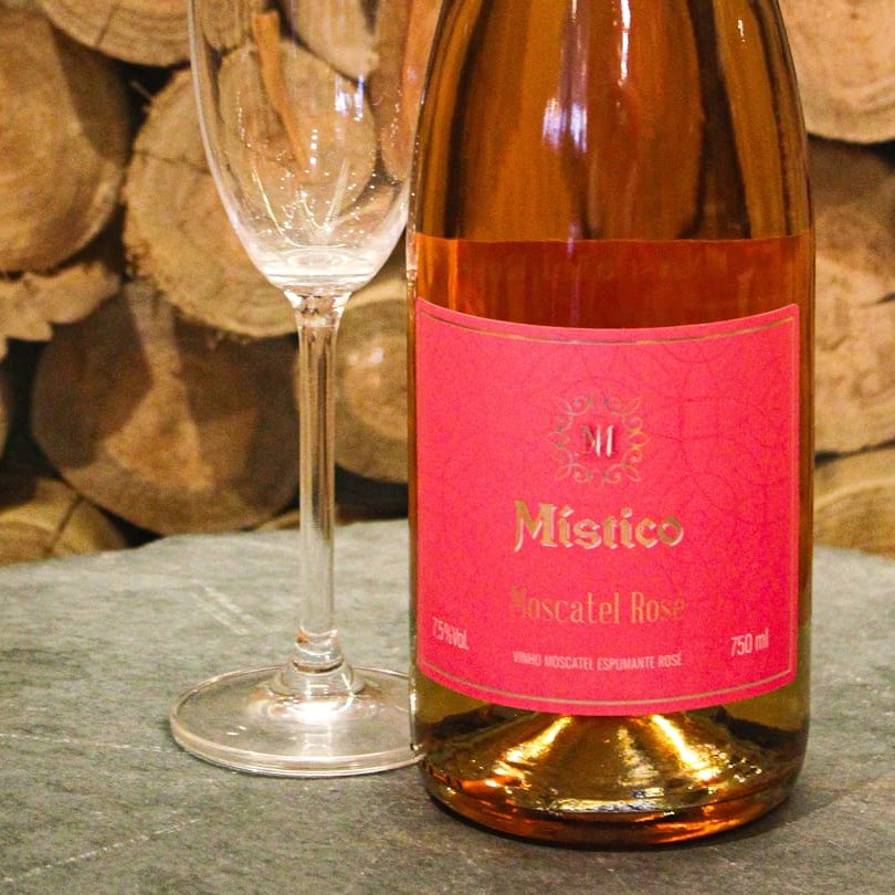 Espumante Brasileiro - Mistico Moscatel Rose