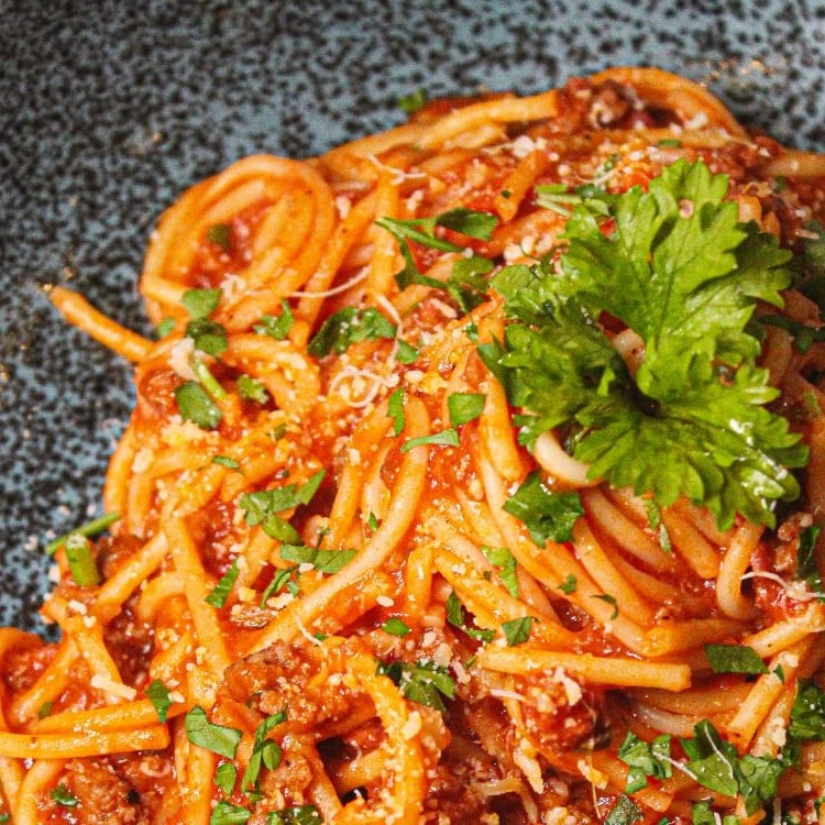 Spaghetti ao molho bolonhesa