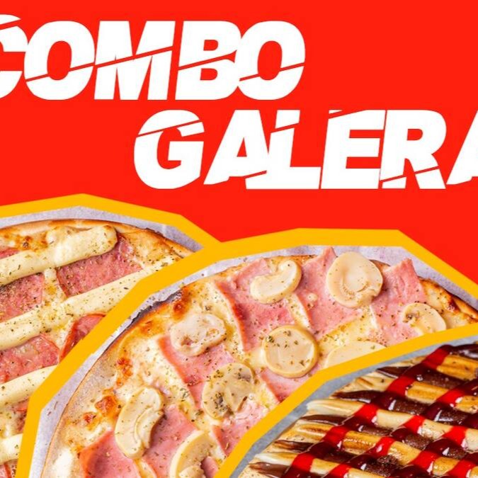 Combo perfeito para aquela resenha entre amigos! Vamos te entregar 2 pizzas deliciosas gigantes (45cm cada) + uma pizza família irresistível doce (35cm) + bebida geladinha (suco 1l ou refri 2l)