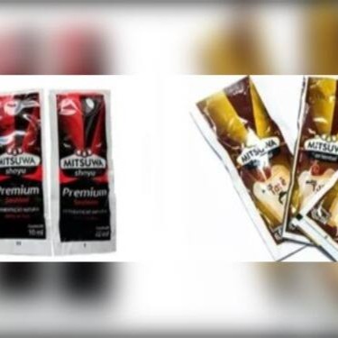 "Não enviamos Teriaki, enviamos 1 sachê de cortesia de shoyo a cada 10 peças, caso queira trocar o Shoyu gratis do pedido por Teriaki, basta solicitar por aqui, ou pode adicionar extra no Final do cardápio na aba  ""Itens Complementares""."