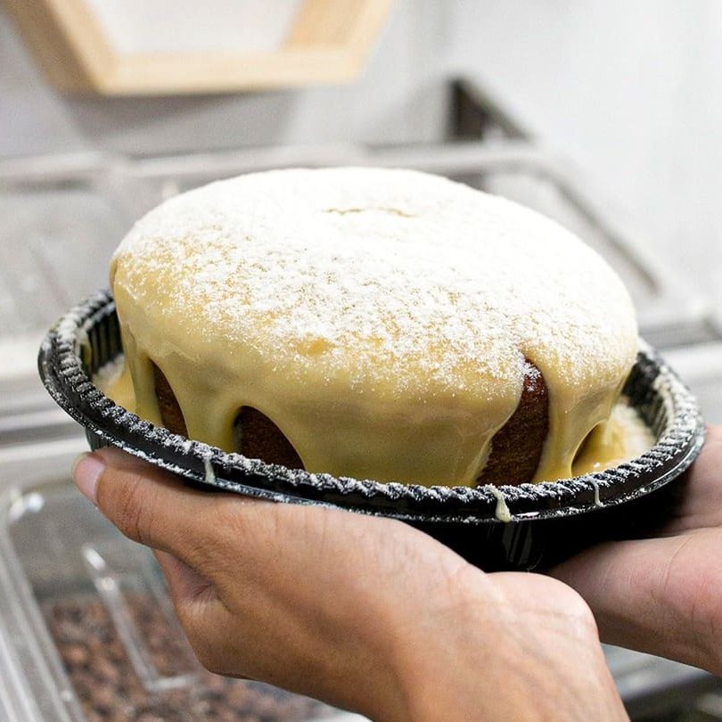 Prepare-se para a erupção mais doce: baunilha fofinha por dentro, Ninho derretendo por fora. Pura tentação!