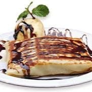 Massa de ótima qualidade com 23 opções de recheios a sua escolha para montar o seu crepe francês (chapa)