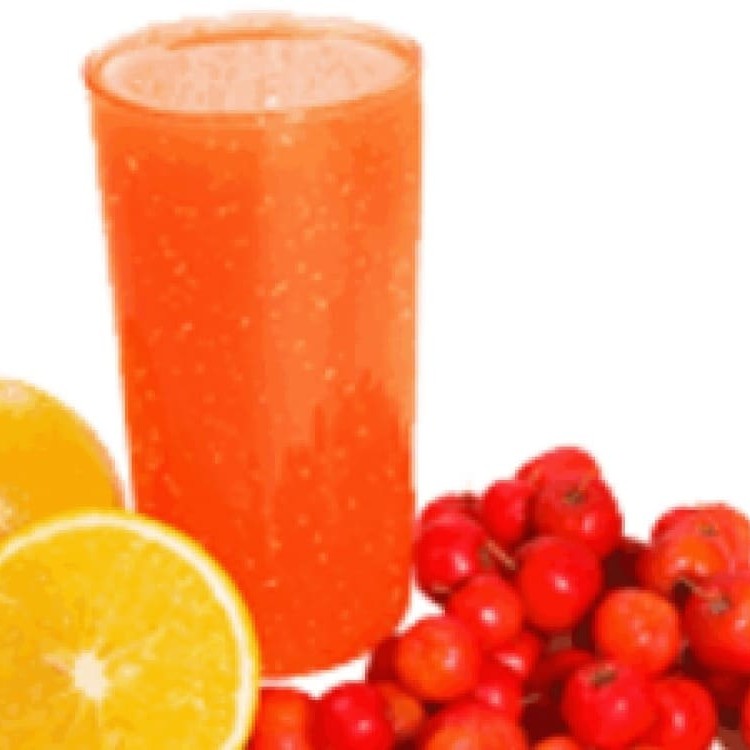 Feito com polpa de acerola e suco natural de laranja