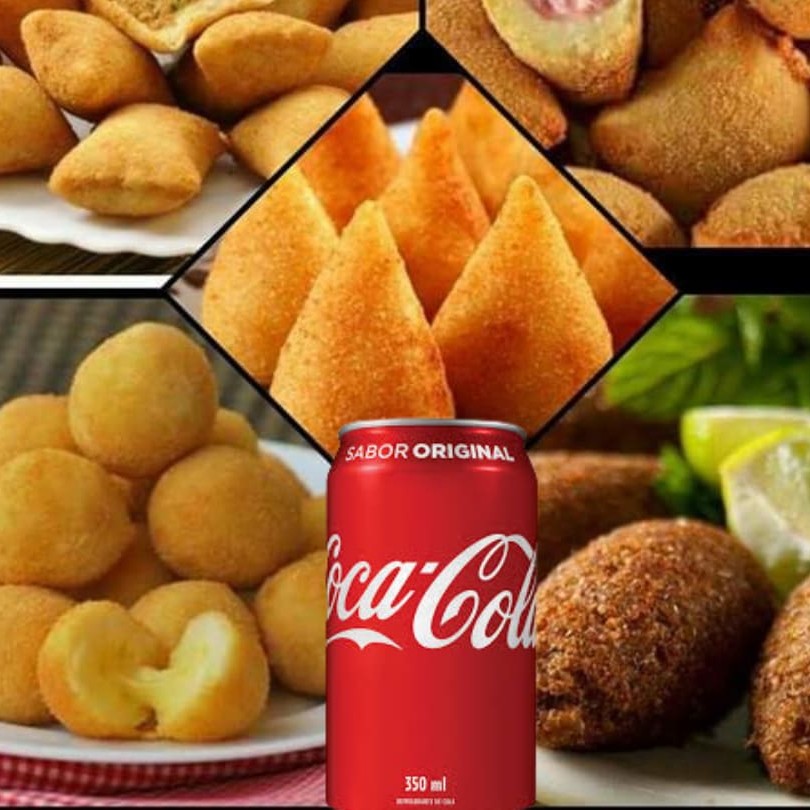 Combo de variados, é enviado até 5 sabores de salgados. Peça agora