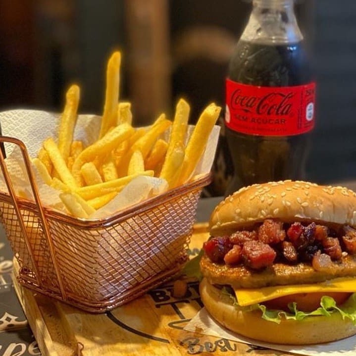 X- bacon Batata P Refrigerante 200ml