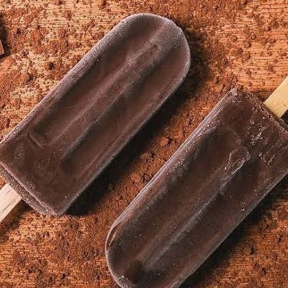 Delicioso Picolé de Chocolate zero açúcar