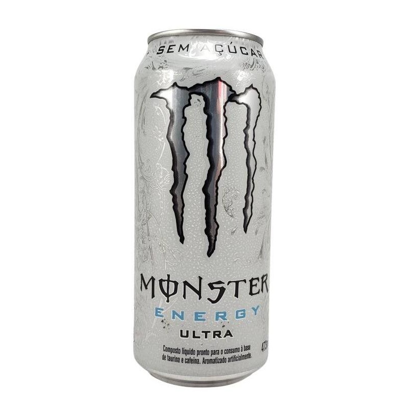 Energetico Monster  Energy Ultra Sem Açúcar 473 ml