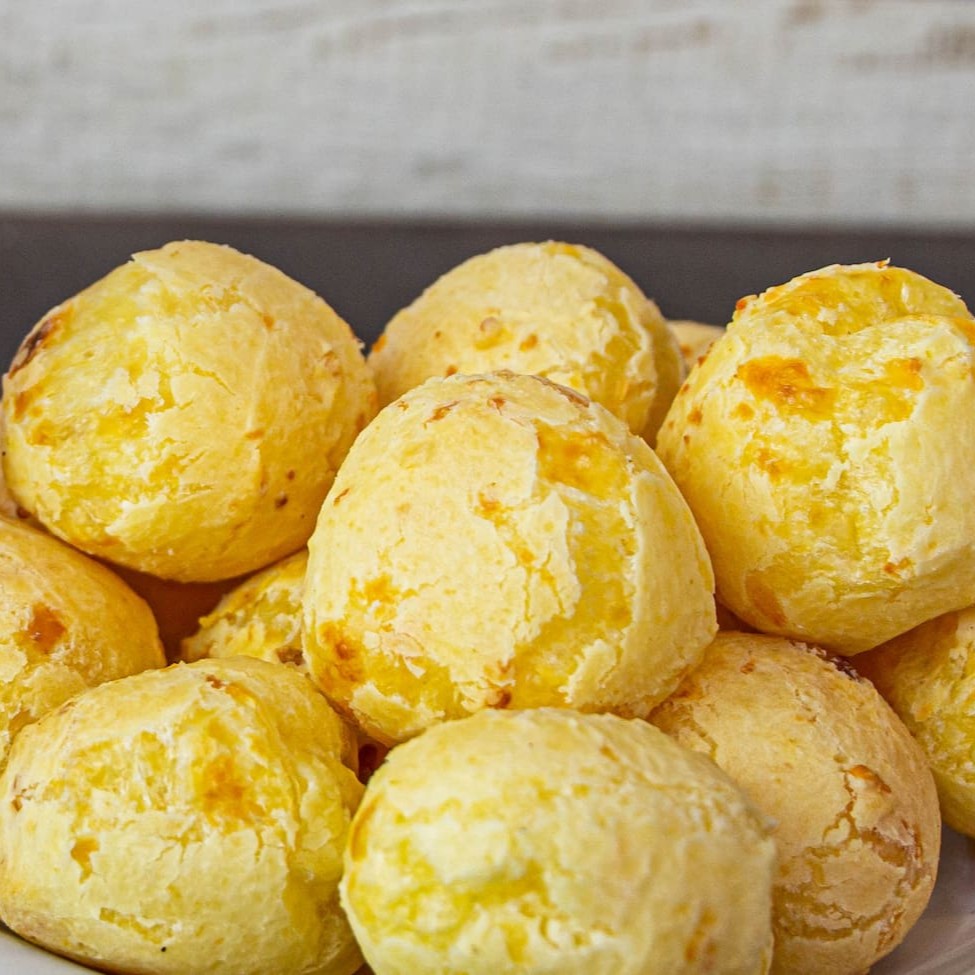 Porção de 100g de Pão de Queijo