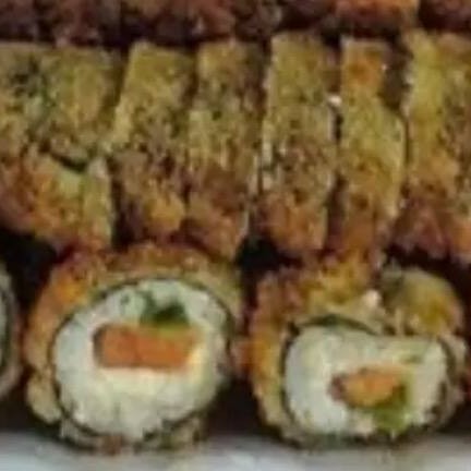 Hot salmão,creme thesse cebolinha