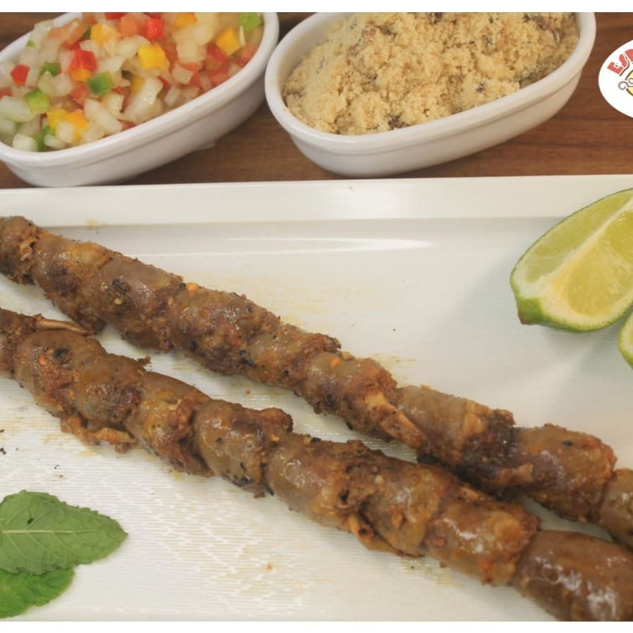 Coração de Frango temperado no alho !!