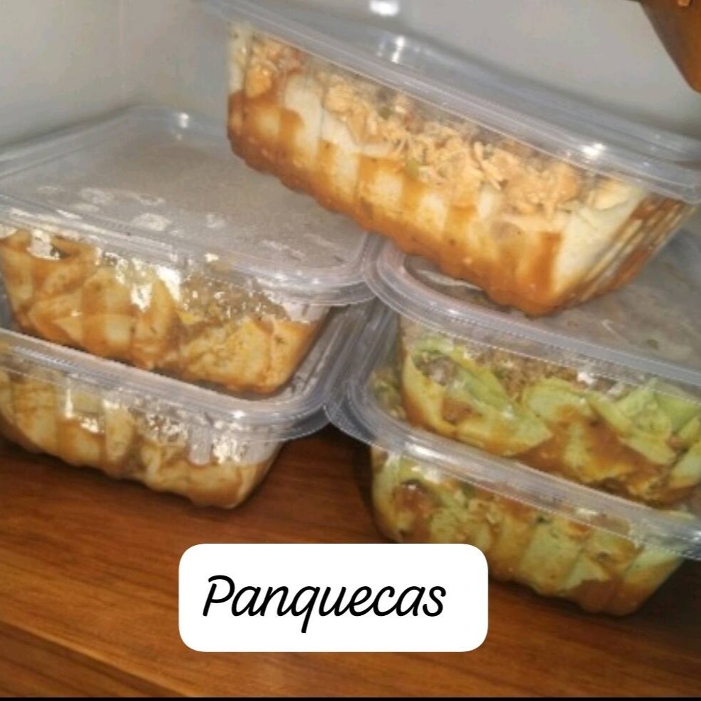 3 unid de panquecas de Espinafre frango , embalagem 750ml .